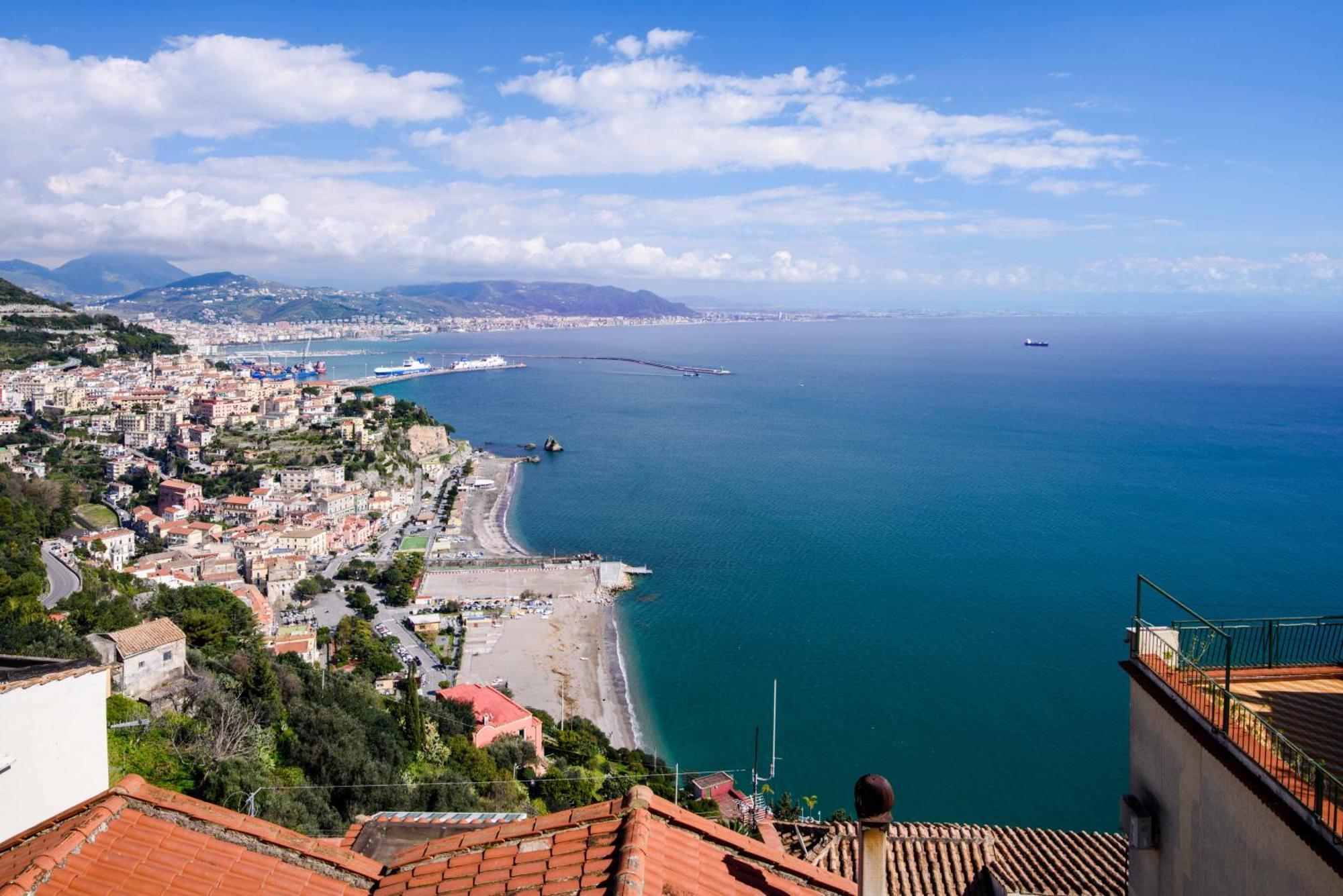 Вилла Panoramic Amalfitan Coast Hideaway Виетри Экстерьер фото